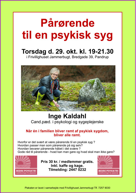 Pårørende til psykisk syg